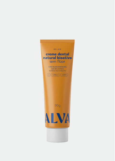 Pasta de Dente Relax Limão e Canela Alva - 90g — Track&Field